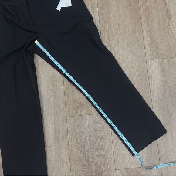 NWT Amanda + Chelsea Size 12 Contemporary Fit Low Rise Waist Ankle Pant Black - Picture 7 of 9